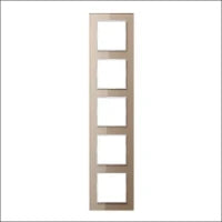 JUNG AC584GLCH Abdeckrahmen Schalterprogramm 10 mm