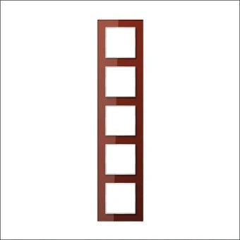 JUNG AC585GLRT Abdeckrahmen Schalterprogramm 10 mm