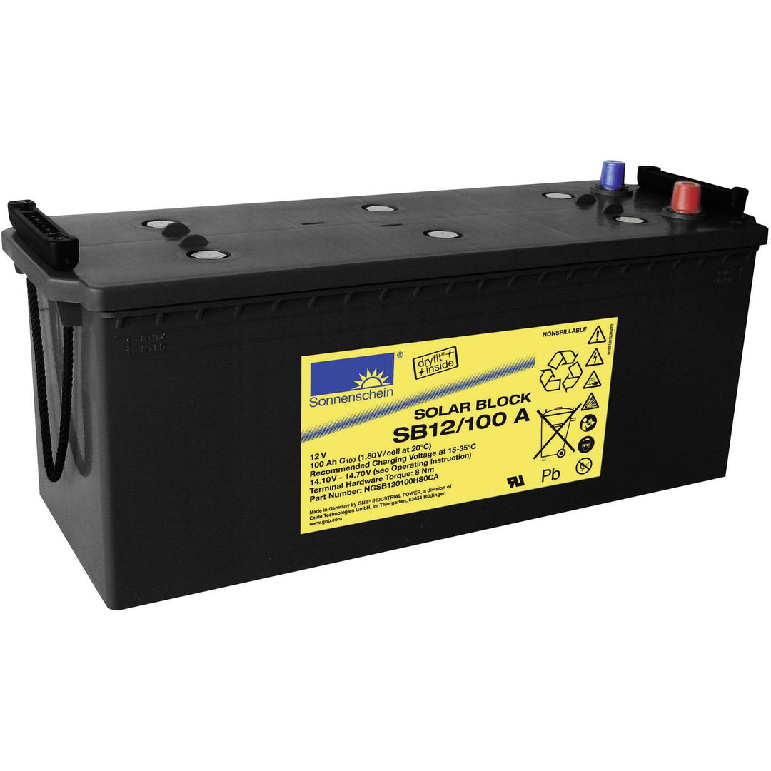 Sonnenschein SOLAR BLOCK SB12/100 A Blei-Gel-Akku 12V 100Ah