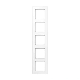 JUNG AC585BFWW Abdeckrahmen Schalterprogramm 10 mm