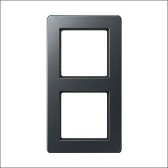 JUNG AF582BFANM Abdeckrahmen Schalterprogramm 10 mm
