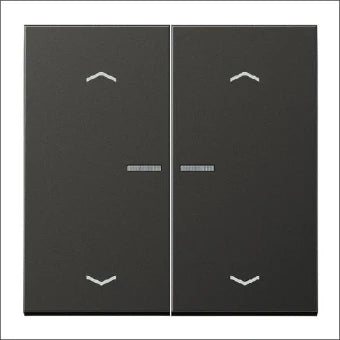 JUNG AL2995KO5MPAN Bedienelement / Zentralplatte Schalterprogramm