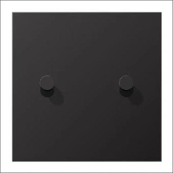 JUNG AL12-5DK01 Bedienelement / Zentralplatte Schalterprogramm 70 mm