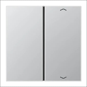 JUNG AL2401TSAP Bedienelement / Zentralplatte Schalterprogramm 70 mm