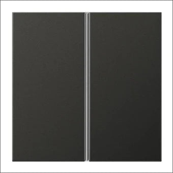 JUNG AL2402TSAAN Bedienelement / Zentralplatte Schalterprogramm 70 mm