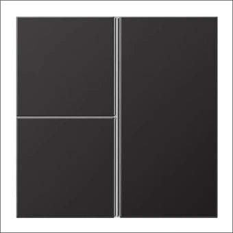 JUNG AL2403TSAD Bedienelement / Zentralplatte Schalterprogramm 70 mm