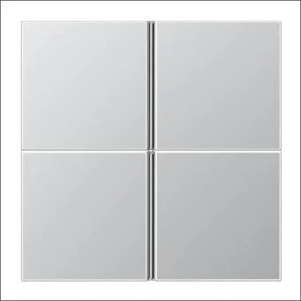 JUNG AL2404TSA Bedienelement / Zentralplatte Schalterprogramm 70 mm