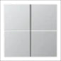 JUNG AL2402TSA Bedienelement / Zentralplatte Schalterprogramm 70 mm