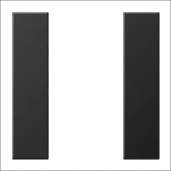 JUNG AL2501TSAD Bedienelement / Zentralplatte Schalterprogramm 70 mm