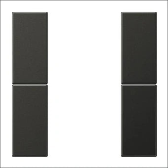 JUNG AL2502TSAAN Bedienelement / Zentralplatte Schalterprogramm 70 mm