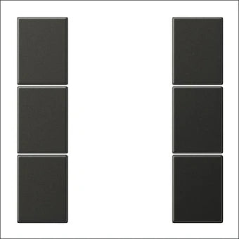 JUNG AL2503TSAAN Bedienelement / Zentralplatte Schalterprogramm 70 mm