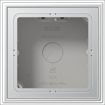 JUNG AL2581A-L Aufputzgehaeuse Unterputz-Schalterprogramm 81 mm