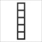 JUNG AL2984D Abdeckrahmen Schalterprogramm 11 mm
