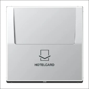 JUNG AL2990CARD Bedienelement / Zentralplatte Schalterprogramm 70 mm
