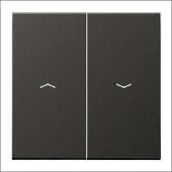 JUNG AL2995PAN Bedienelement / Zentralplatte Schalterprogramm 70 mm