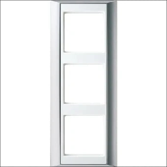 JUNG AP583ALWW Abdeckrahmen Schalterprogramm 10.4 mm