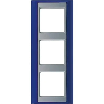 JUNG AP583BLAL Abdeckrahmen Schalterprogramm 10.4 mm