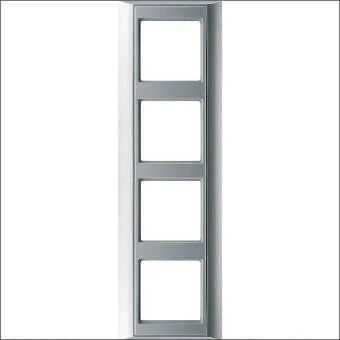 JUNG AP584AL Abdeckrahmen Schalterprogramm 10.4 mm