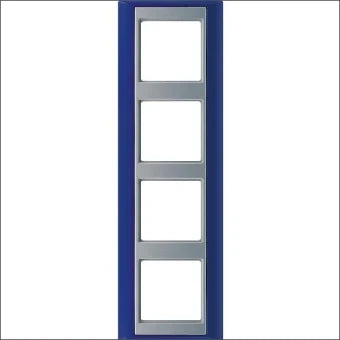JUNG AP584BLAL Abdeckrahmen Schalterprogramm 10.4 mm