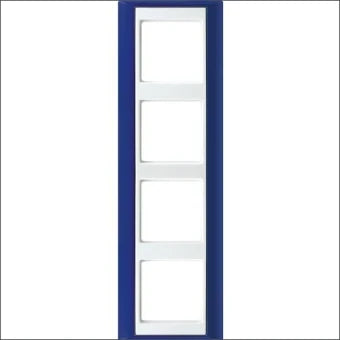 JUNG AP584BLWW Abdeckrahmen Schalterprogramm 10.4 mm