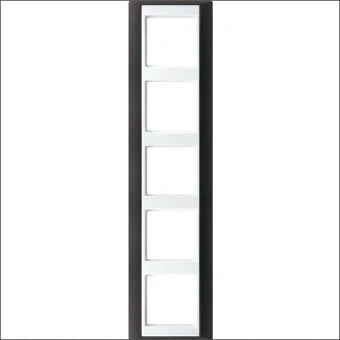 JUNG AP585ANTWW Abdeckrahmen Schalterprogramm 10.4 mm