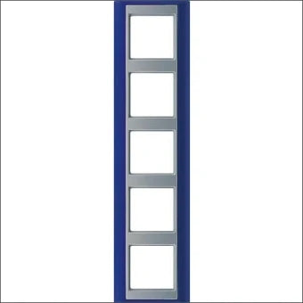 JUNG AP585BLAL Abdeckrahmen Schalterprogramm 10.4 mm