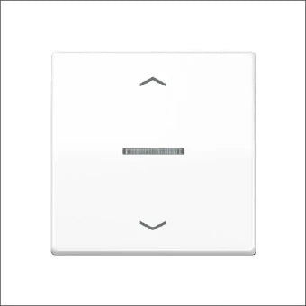 JUNG AS591KO5PWW Bedienelement / Zentralplatte Schalterprogramm