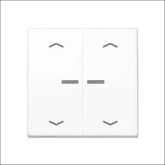 JUNG AS591-5KO5MPWW Bedienelement / Zentralplatte Schalterprogramm