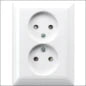 JUNG AS5546EUWW Schakelaar/Steckdose combinatie