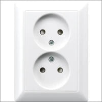JUNG A561NTFWW Bauteil / Zentralplatte Kommunikations-Schalterprogramm