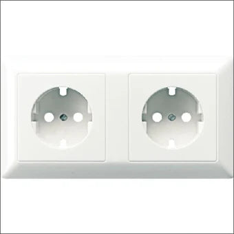 JUNG AS522WWPL Bedienelement / Zentralplatte Schalterprogramm 10 mm