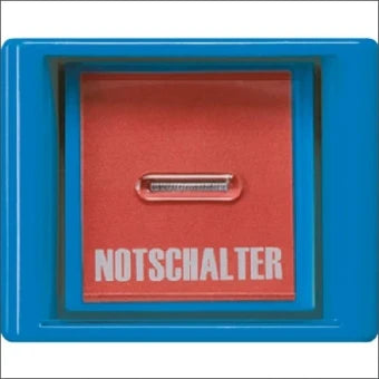 JUNG AS561GLBL Bedienelement / Zentralplatte Schalterprogramm 55 mm