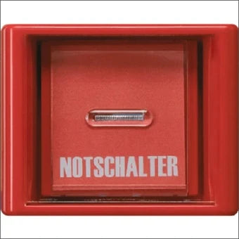 JUNG AS561GLRT Bedienelement / Zentralplatte Schalterprogramm 55 mm