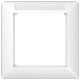 JUNG AS581BFINAWW Abdeckrahmen Schalterprogramm 10 mm