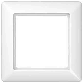 JUNG AS581WW Abdeckrahmen Schalterprogramm 10 mm