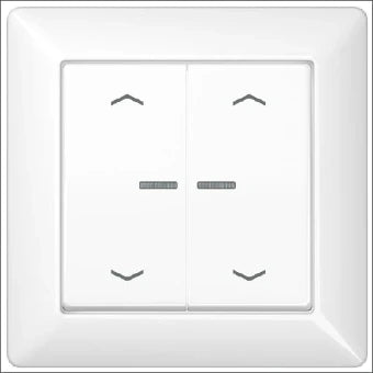 JUNG AS590-5KO5MPWW Bedienelement / Zentralplatte Schalterprogramm