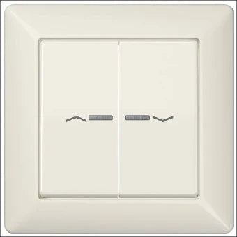 JUNG AS590-5KO5P Bedienelement / Zentralplatte Schalterprogramm