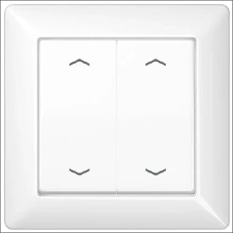 JUNG AS590-5MPWW Bedienelement / Zentralplatte Schalterprogramm