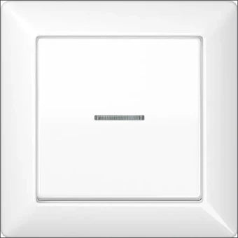 JUNG AS590KO5WW Bedienelement / Zentralplatte Schalterprogramm 80.5 mm
