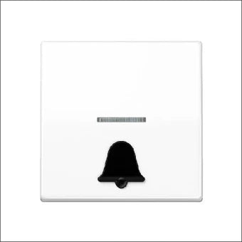 JUNG AS591K1KO5WW Bedienelement / Zentralplatte Schalterprogramm 55 mm