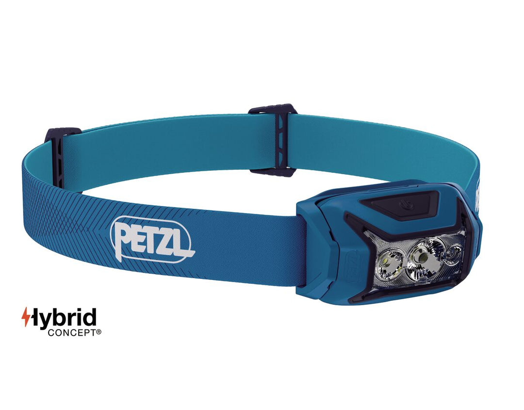 PETZL ACTIK Stirnlampe 450 Lumen (blau)
