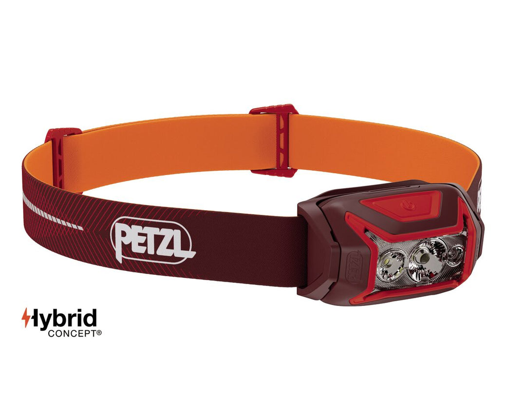 PETZL ACTIK CORE Stirnlampe 600 Lumen (rot)