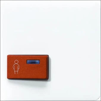 JUNG CD022A-1WW Bedienelement / Zentralplatte Schalterprogramm 67 mm