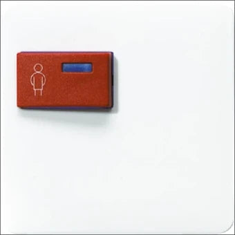 JUNG CD071CWW Bedienelement / Zentralplatte Schalterprogramm 67 mm