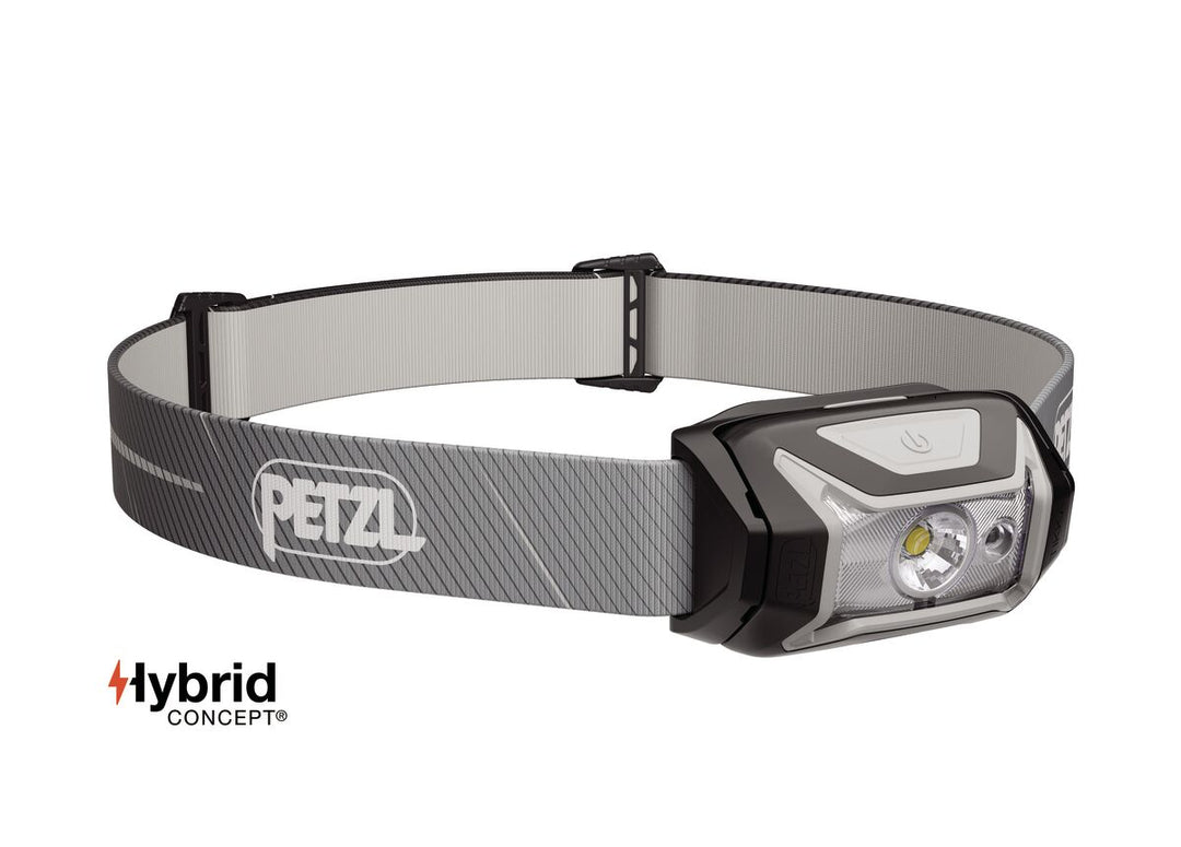 PETZL TIKKA CORE Stirnlampe 450 Lumen (grau)