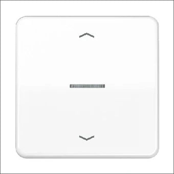 JUNG CD590KO5PWW Bedienelement / Zentralplatte Schalterprogramm