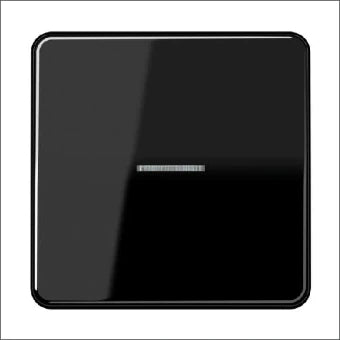 JUNG CD590KO5SW Bedienelement / Zentralplatte Schalterprogramm 67 mm