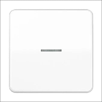 JUNG CD590KO5WW Bedienelement / Zentralplatte Schalterprogramm 67 mm