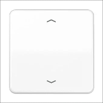 JUNG CD590PWW Bedienelement / Zentralplatte Schalterprogramm 67 mm