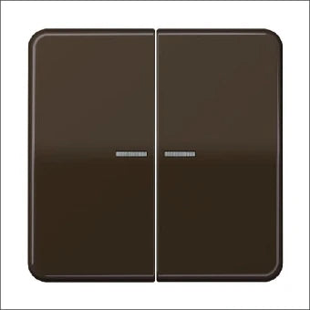JUNG CD595KO5BR Bedienelement / Zentralplatte Schalterprogramm 67 mm